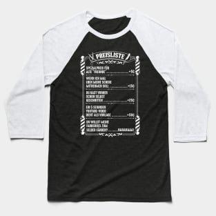 Friseur Friseur Friseur Friseur Friseur Barbershop Baseball T-Shirt